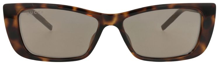 Gucci Cat Eye Frame Injection Sunglasses HavanaGrey