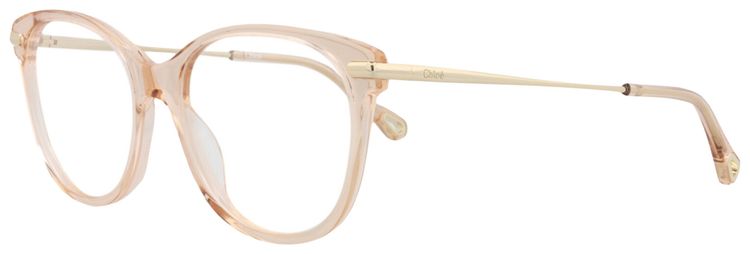 Chloe Cat Eye Frame Bio Acetate Optical Frames PinkGoldTransparent