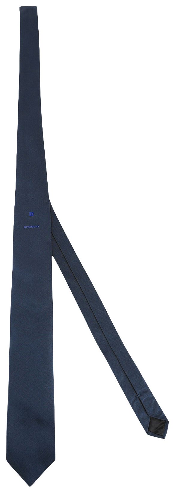 Givenchy 4G Silk Tie Dark BlueSapphire Blue