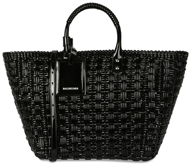 Balenciaga Bistro S Basket Top Handle Bag Black
