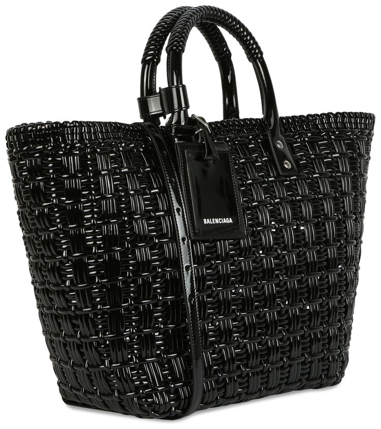 Balenciaga Bistro S Basket Top Handle Bag Black