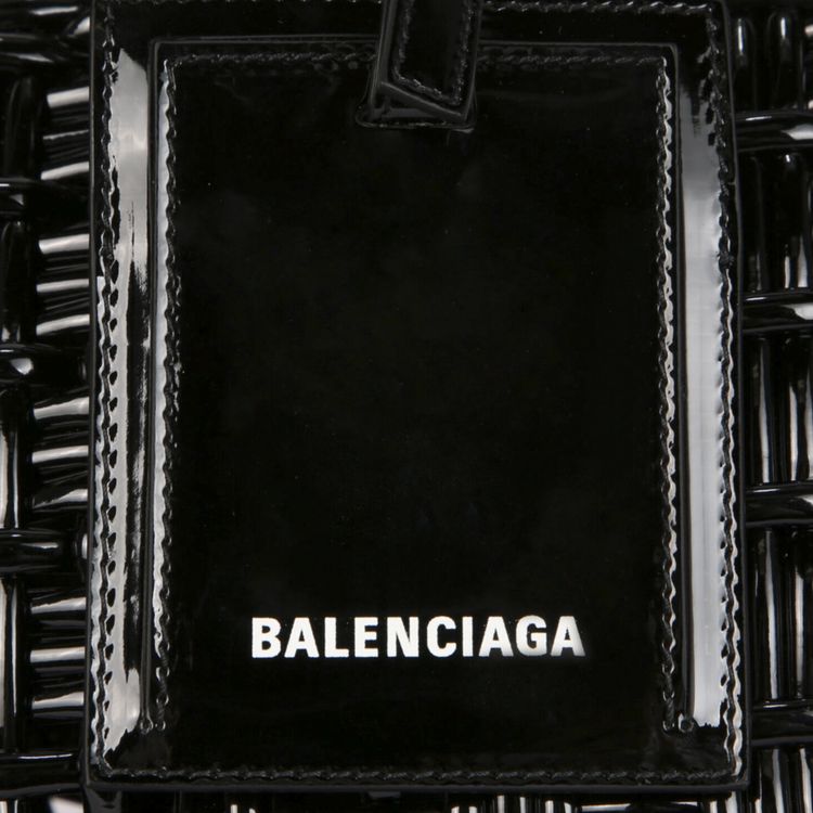Balenciaga Bistro S Basket Top Handle Bag Black