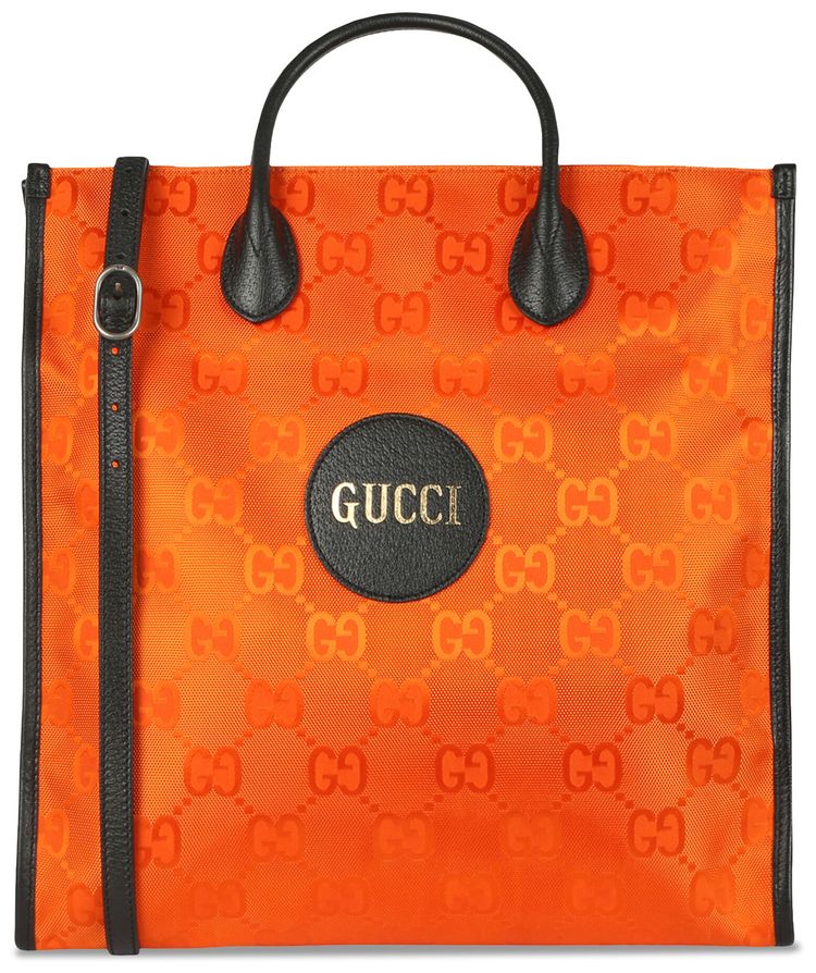 Gucci Monogram Off The Grid Tote Bag Orange