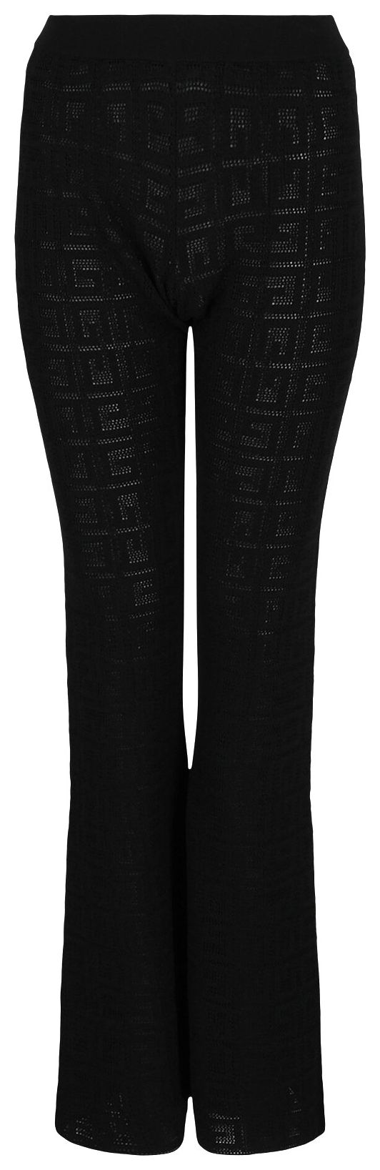 Givenchy 4G Monogram Knit Leggings Black