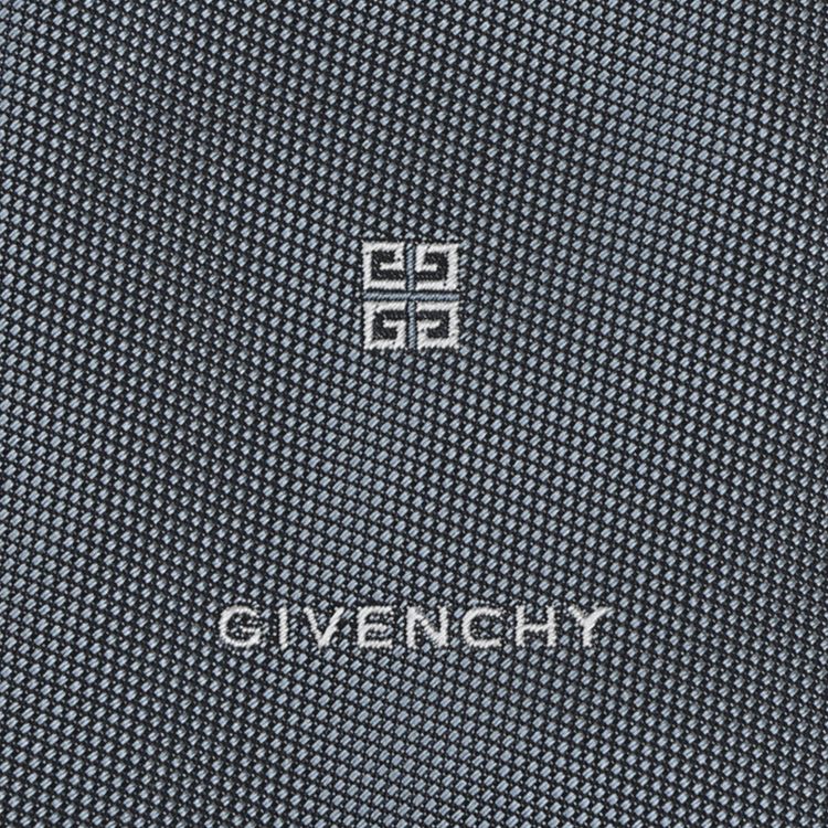 Givenchy 4G Silk Tie GreyBlue