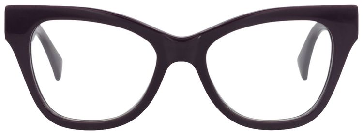 Gucci Cat Eye Frame Acetate Optical Frames VioletTransparent