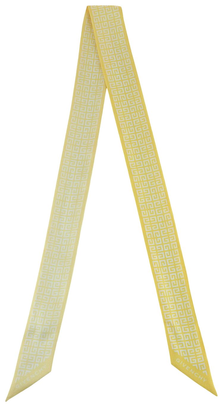 Givenchy 4G Silk Bandeau Gradient Pale Yellow