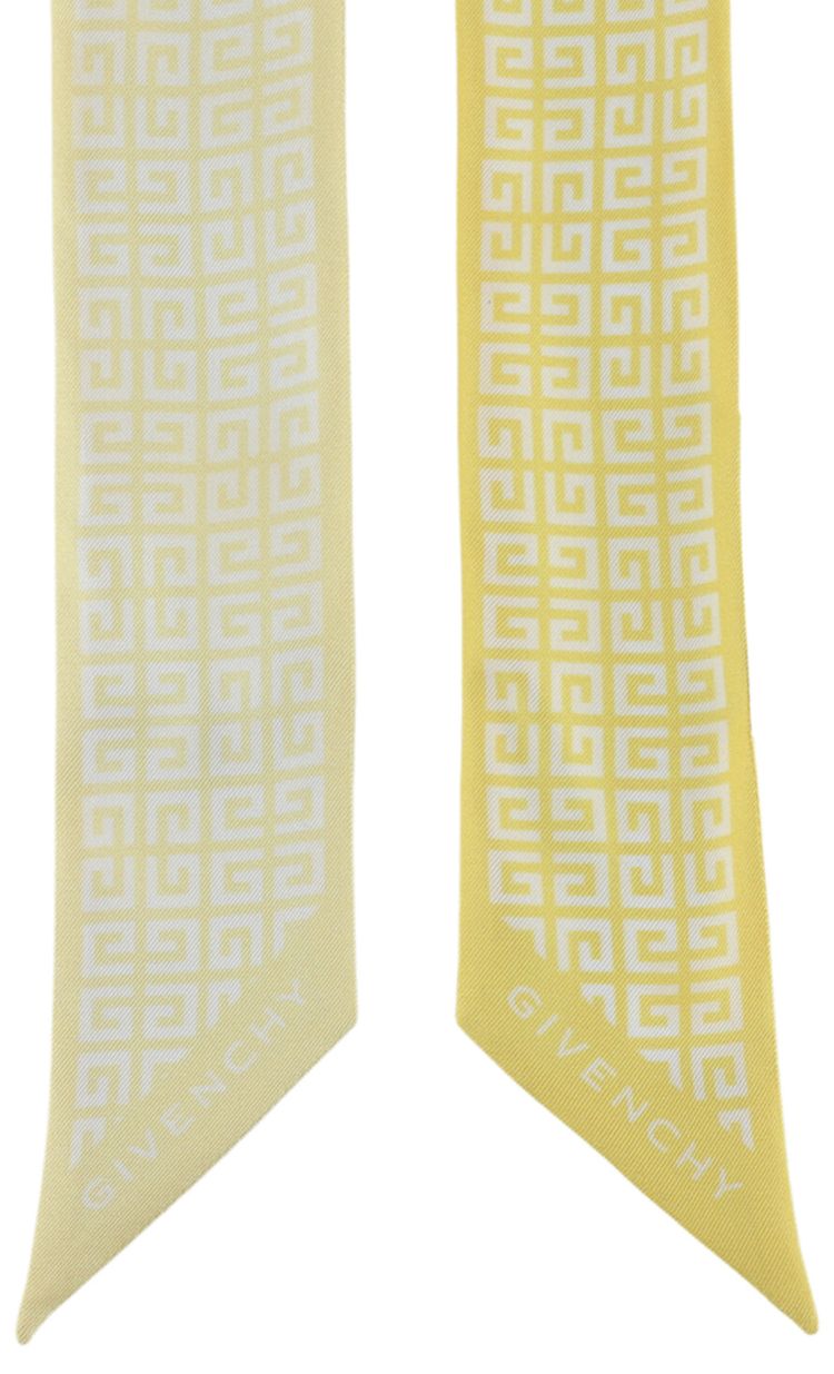 Givenchy 4G Silk Bandeau Gradient Pale Yellow