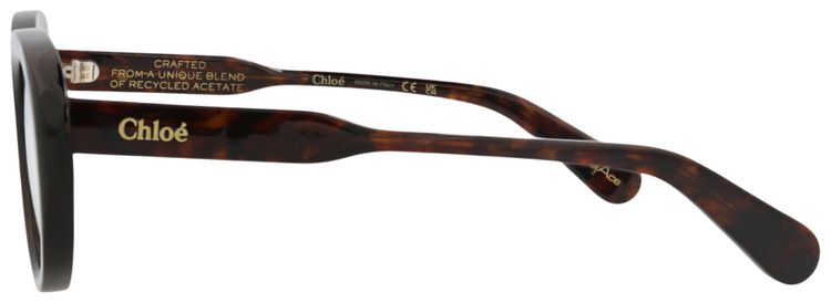 Chloe Cat Eye Frame Recycled Acetate Optical Frames HavanaTransparent