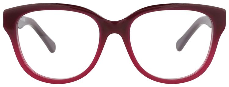 Chloe Cat Eye Frame Recycled Acetate Optical Frames BurgundyVioletTransparent