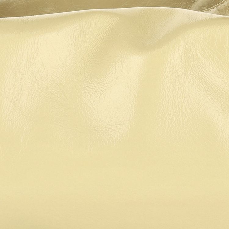 BY FAR Bea Creased Shoulder Bag Tapioca