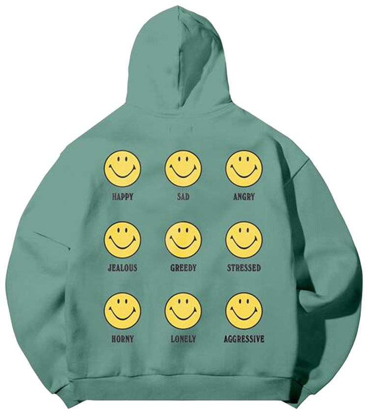 Market Smiley Mood Hoodie Malachite Green