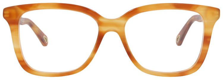 Chloe Square Frame Bio Acetate Optical Frames HavanaTransparent