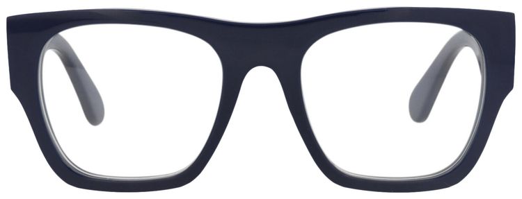 Chloe Square Frame Recycled Acetate Optical Frames BlueTransparent