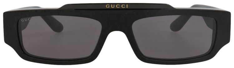 Gucci Square Frame Recycled Acetate Sunglasses BlackGrey