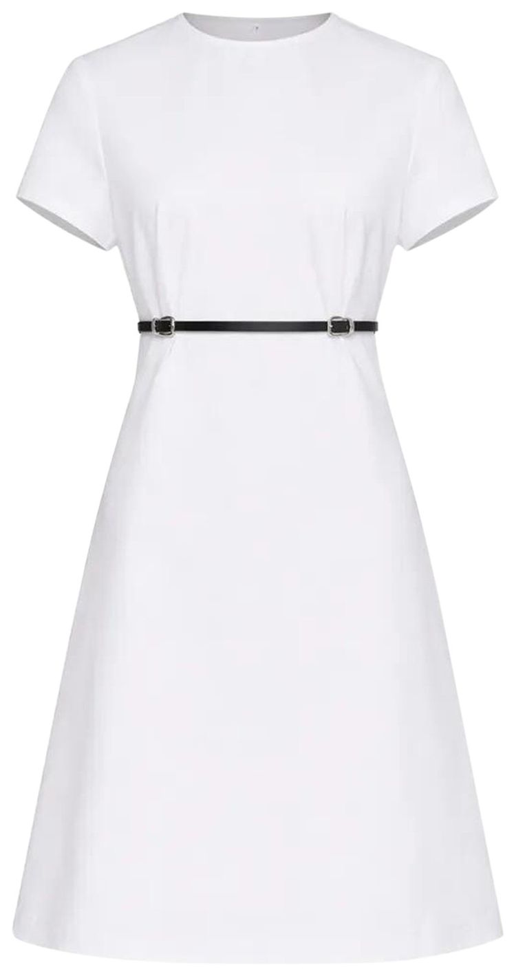 Givenchy Voyou Shift Dress White