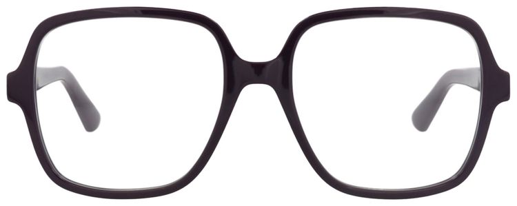 Gucci Square Frame Acetate Optical Frames VioletTransparent