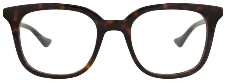 Gucci Square Frame Recycled Acetate Optical Frames HavanaTransparent