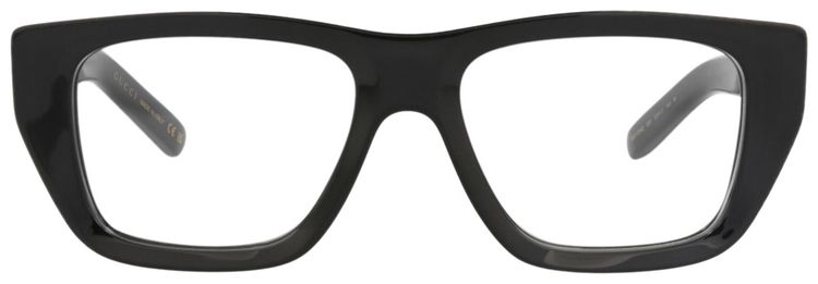 Gucci Square Frame Injection Optical Frames BlackTransparent