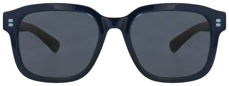 Gucci Square Frame Recycled Acetate Sunglasses Light Blue