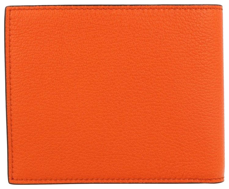 Gucci Pebbled Logo Wallet Orange