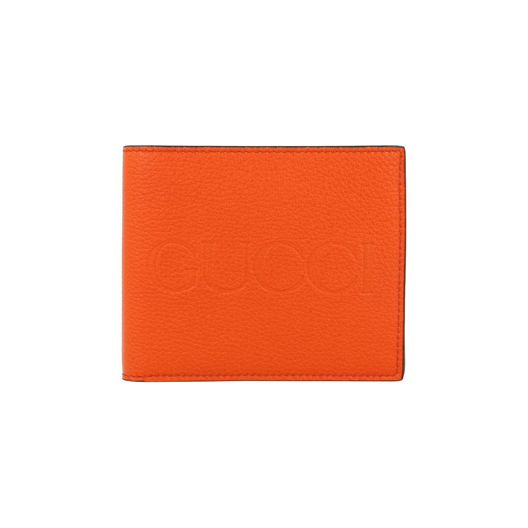 Buy Gucci Pebbled Logo Wallet 'Orange' - 658681 0E8IG 7519 | GOAT