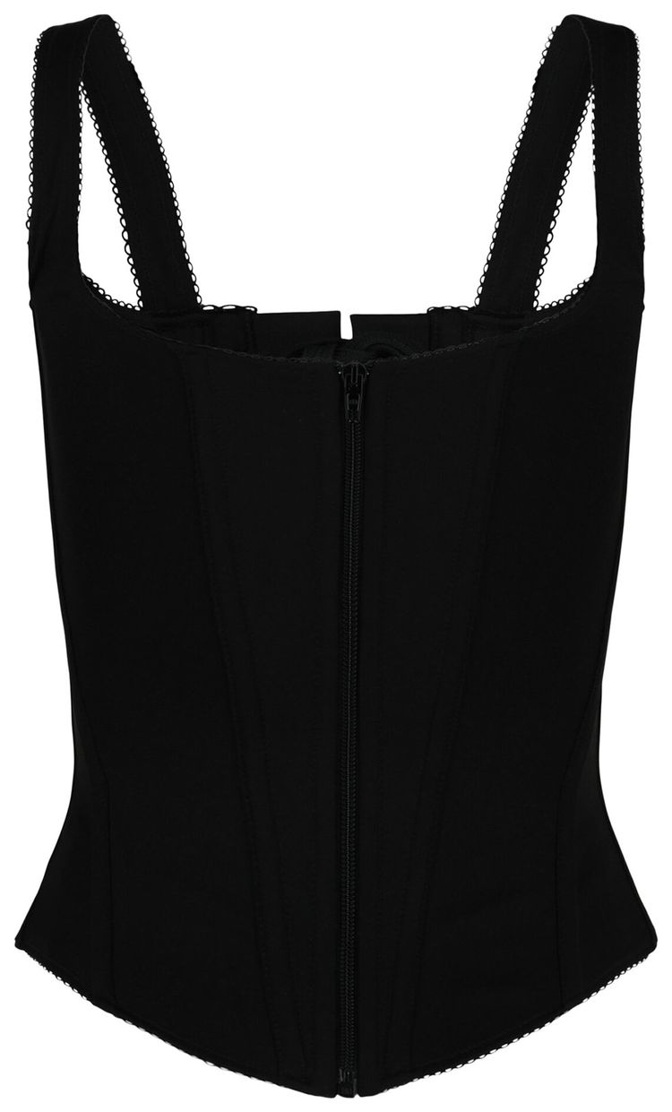 Balenciaga Tank Top Corset Black
