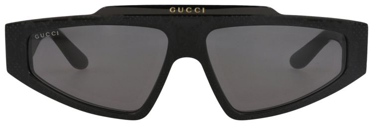 Gucci Square Frame Recycled Acetate Sunglasses BlackGrey