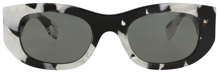 Gucci Round Frame Recycled Acetate Sunglasses BlackGrey