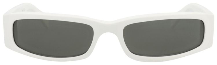 Gucci Square Frame Recycled Acetate Sunglasses WhiteGrey