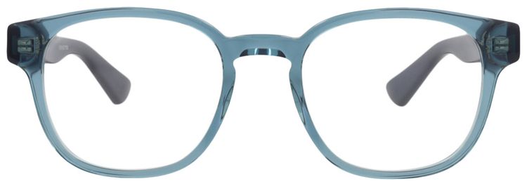 Gucci Square Frame Recycled Acetate Optical Frames BlueTransparent