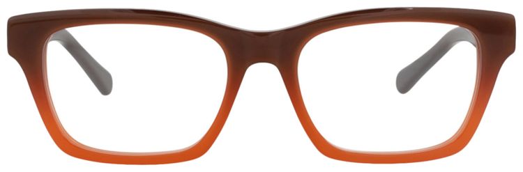 Chloe Square Frame Recycled Acetate Optical Frames BrownTransparent