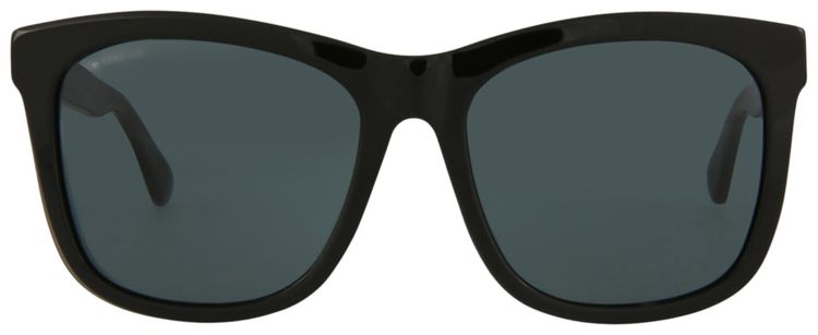 Gucci Square Frame Acetate Sunglasses BlackGrey