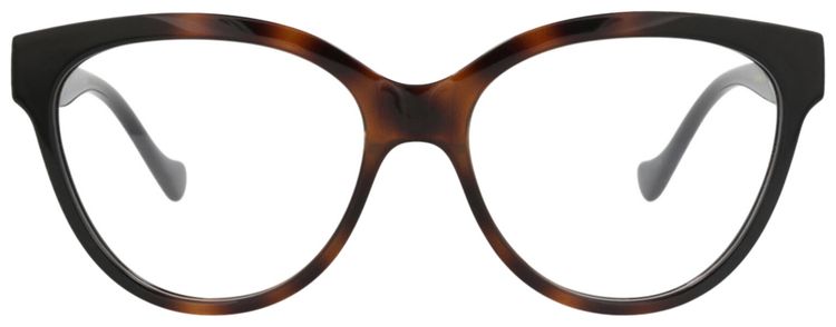 Gucci Square Frame Injection Optical Frames HavanaBlackTransparent