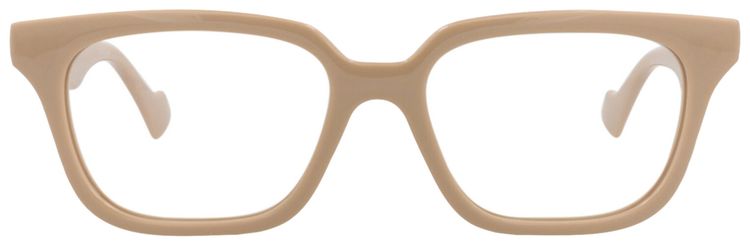 Gucci Square Frame Injection Optical Frames NudeTransparent