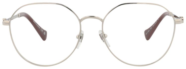 Gucci Round Frame Metal Optical Frames SilverTransparent