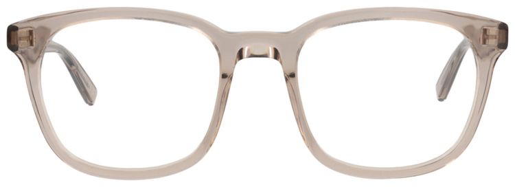 Saint Laurent Round Frame Acetate Optical Frames BrownTransparent