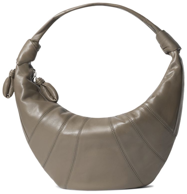Lemaire Fortune Croissant Bag Dark Khaki