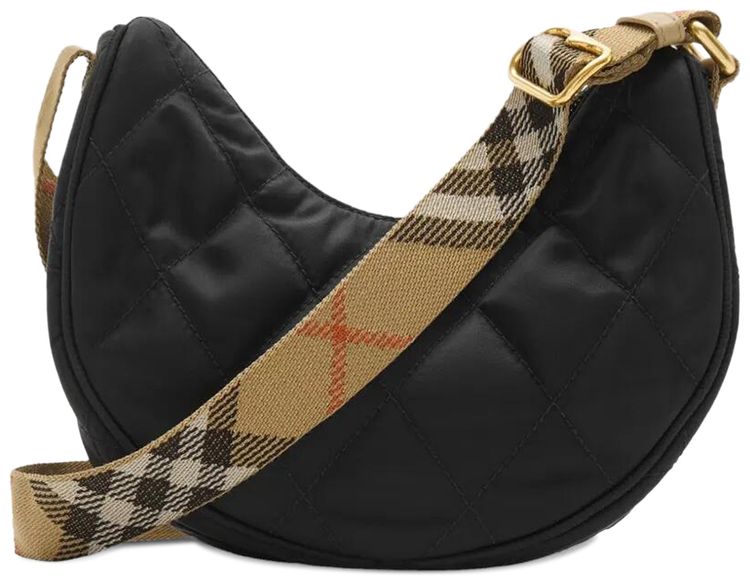 Burberry Horseshoe Crossbody Bag Black