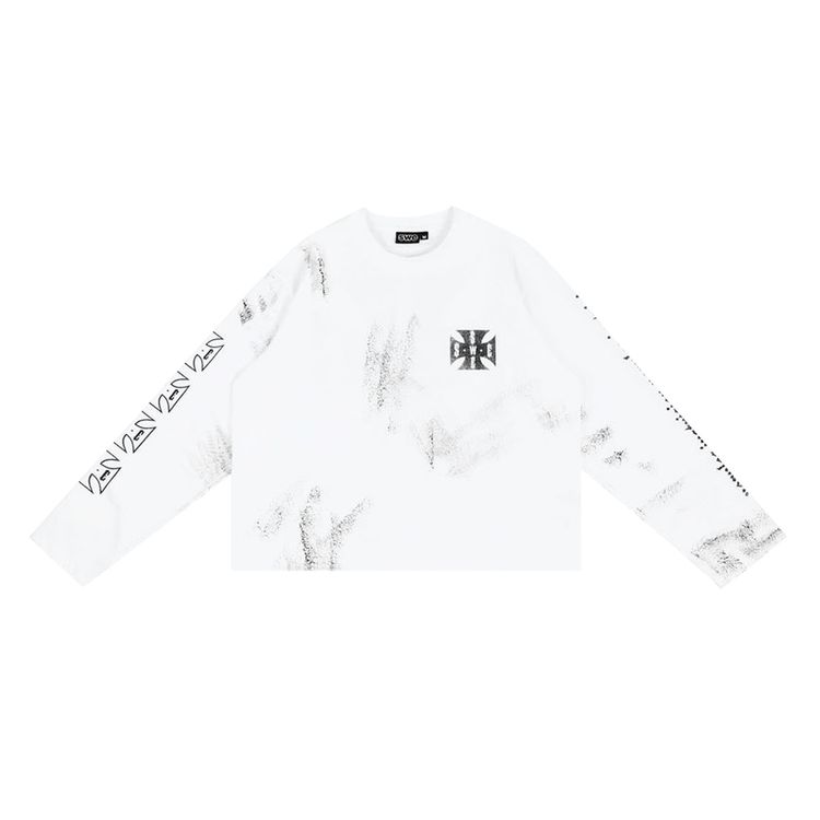 SAITOS Corss Long Sleeve Dirty White