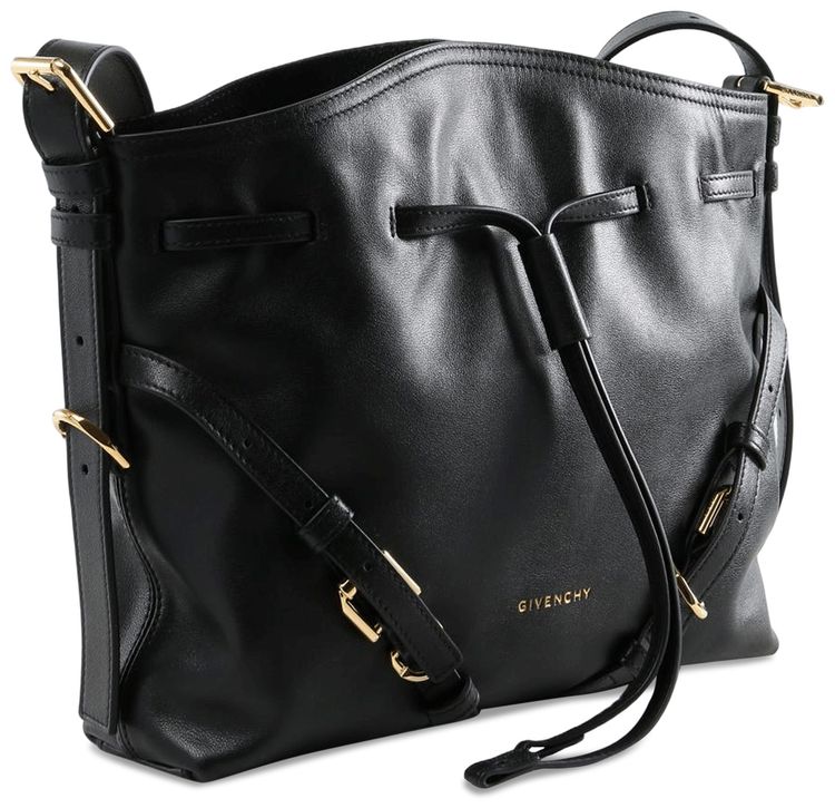 Givenchy Voyou Small Bucket Bag Black