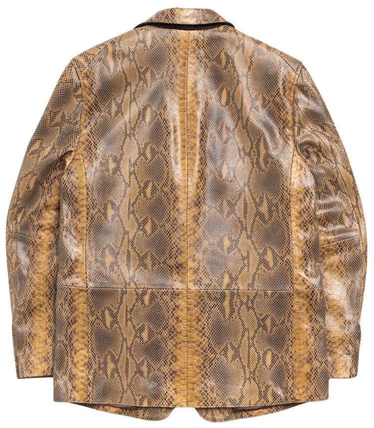 Stussy Leather Blazer Snake