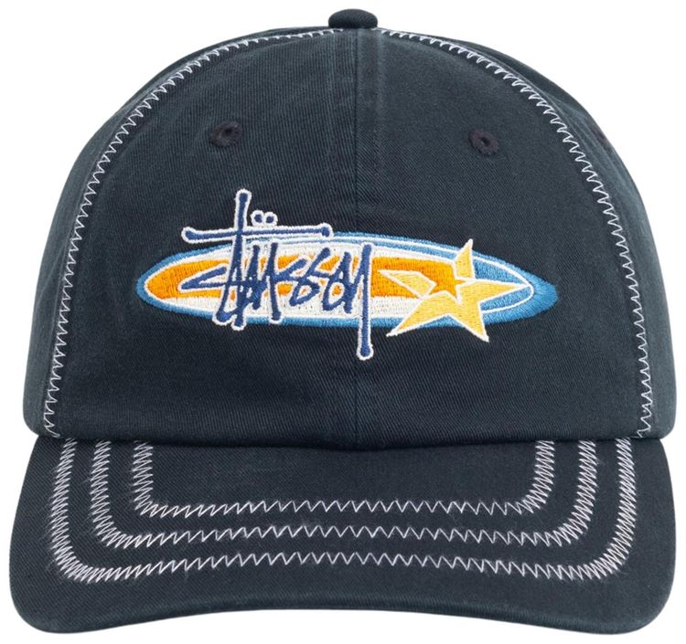 Stussy Oval Star Cap Black