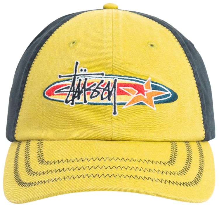 Stussy Oval Star Cap Lime