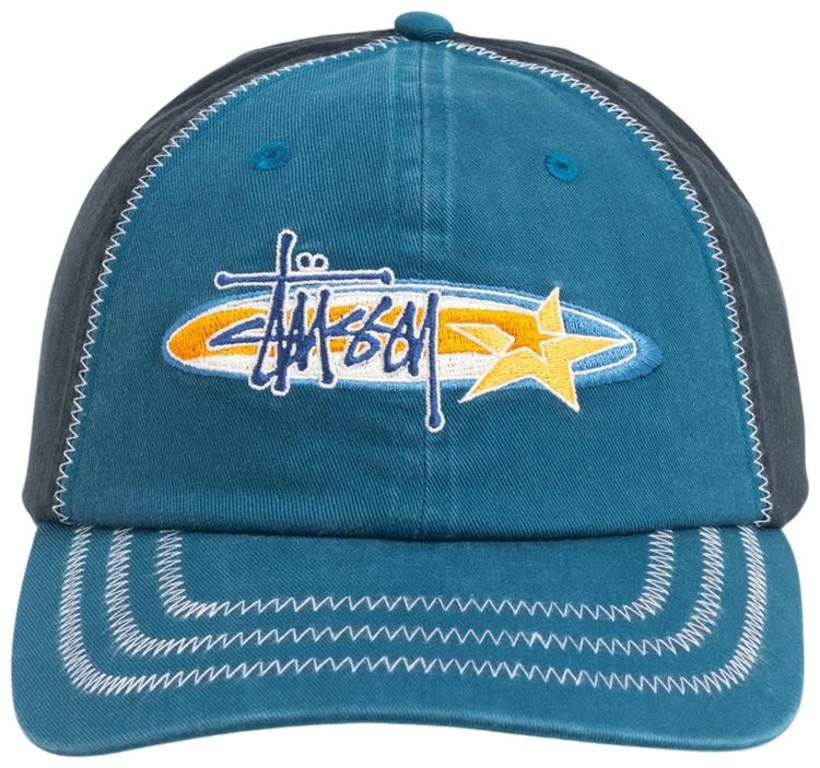 Stussy Oval Star Cap Blue