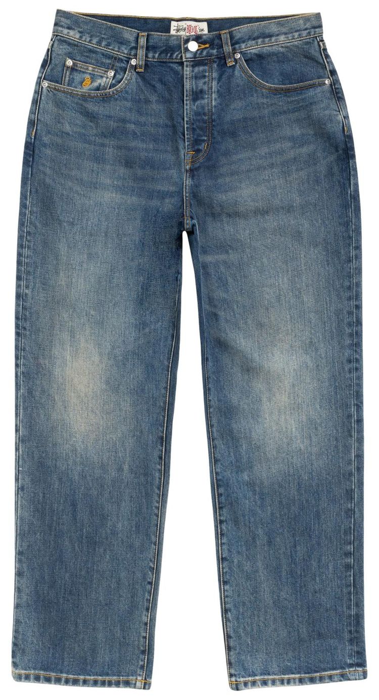Stussy Big Ol Jean Slub Denim Blue