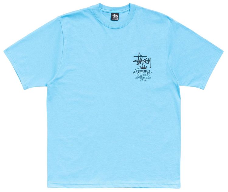 Stussy Summer Classics Tee Sky Blue