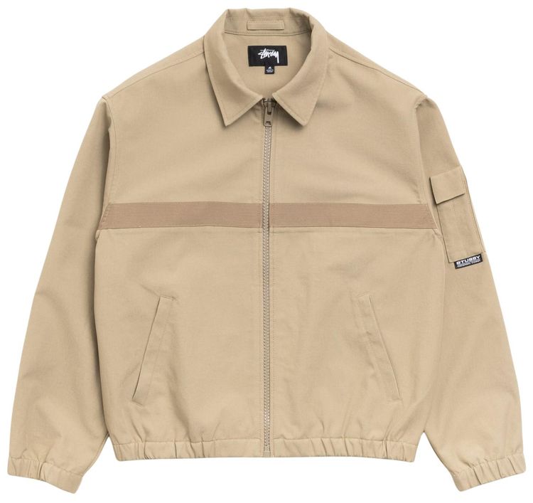 Stussy Mechanic Jacket Khaki