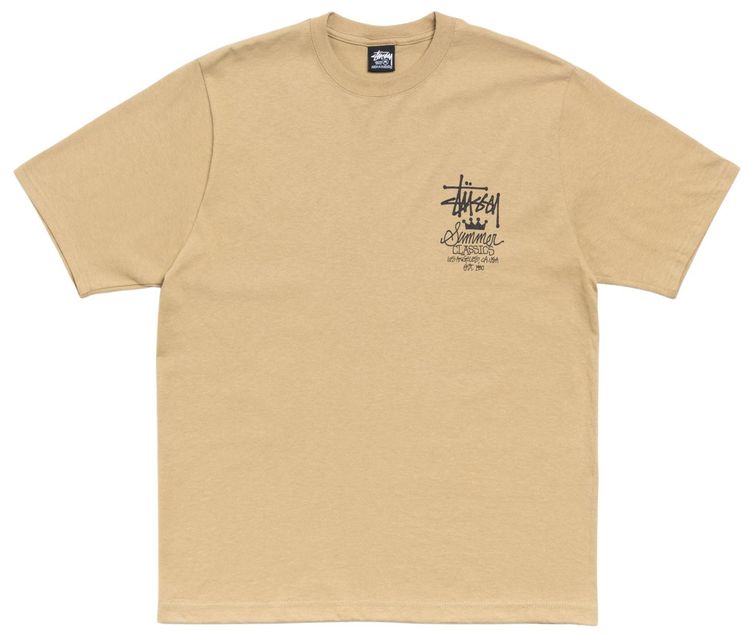 Stussy Summer Classics Tee Khaki