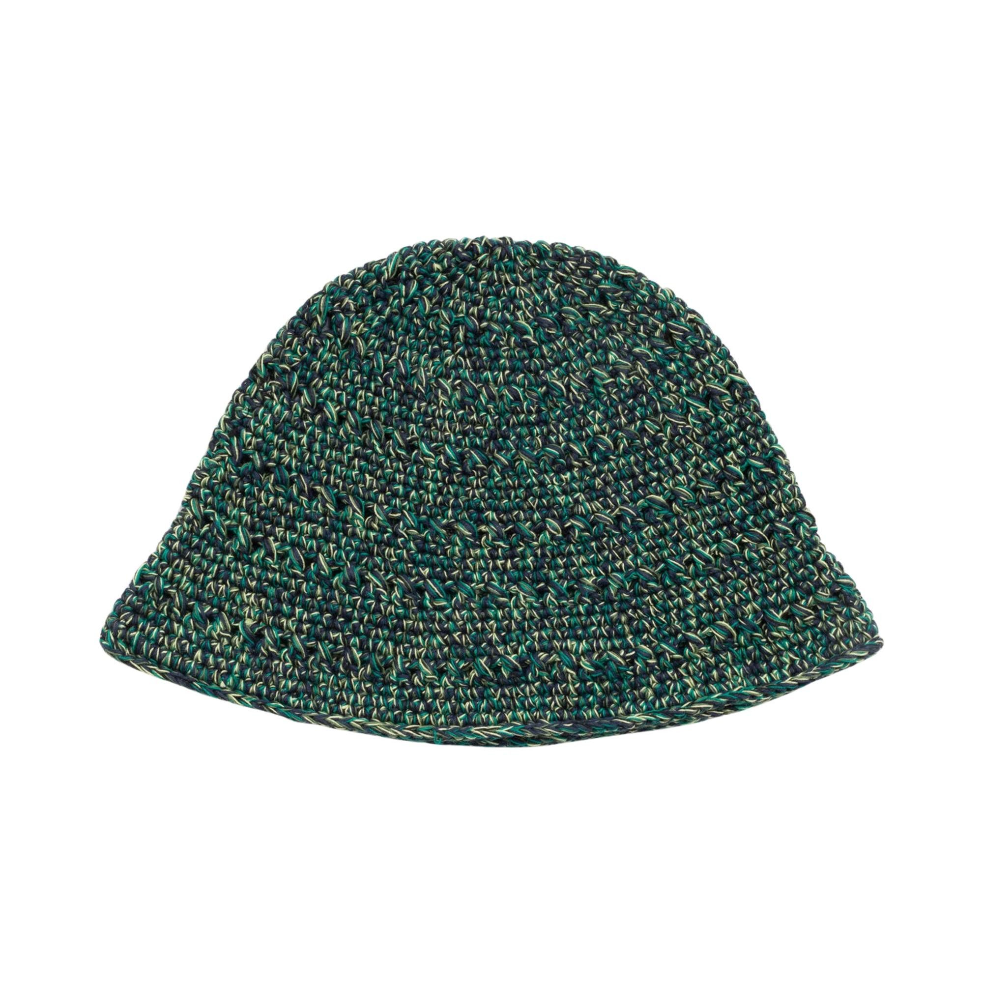 Buy Stussy Hemp Stock Knit Bucket Hat 'Multi Green' - 1321268